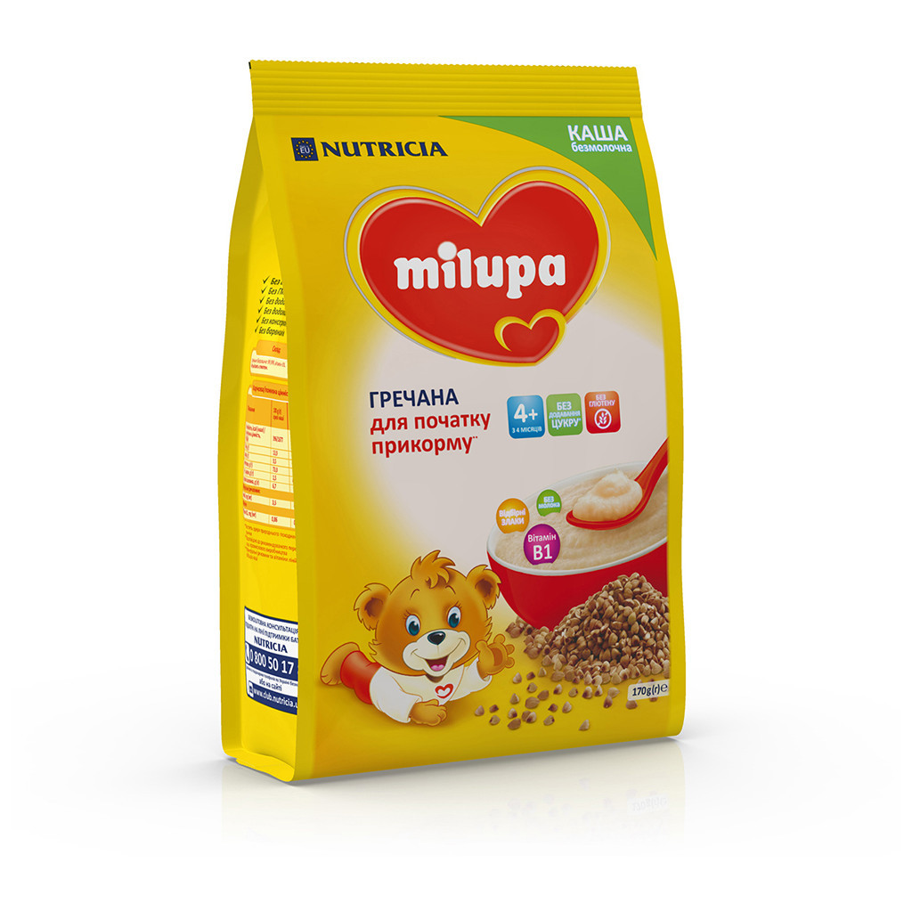 Дитяча каша Milupa Гречана 170 г (5900852039003) - изображение 6