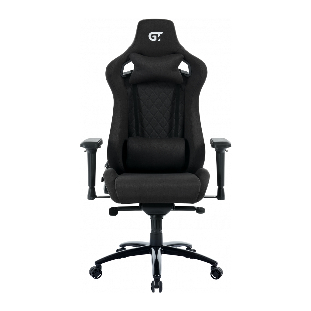 Крісло ігрове GT Racer X-0716 Black (X-0716 Fabric Black) - зображення 2