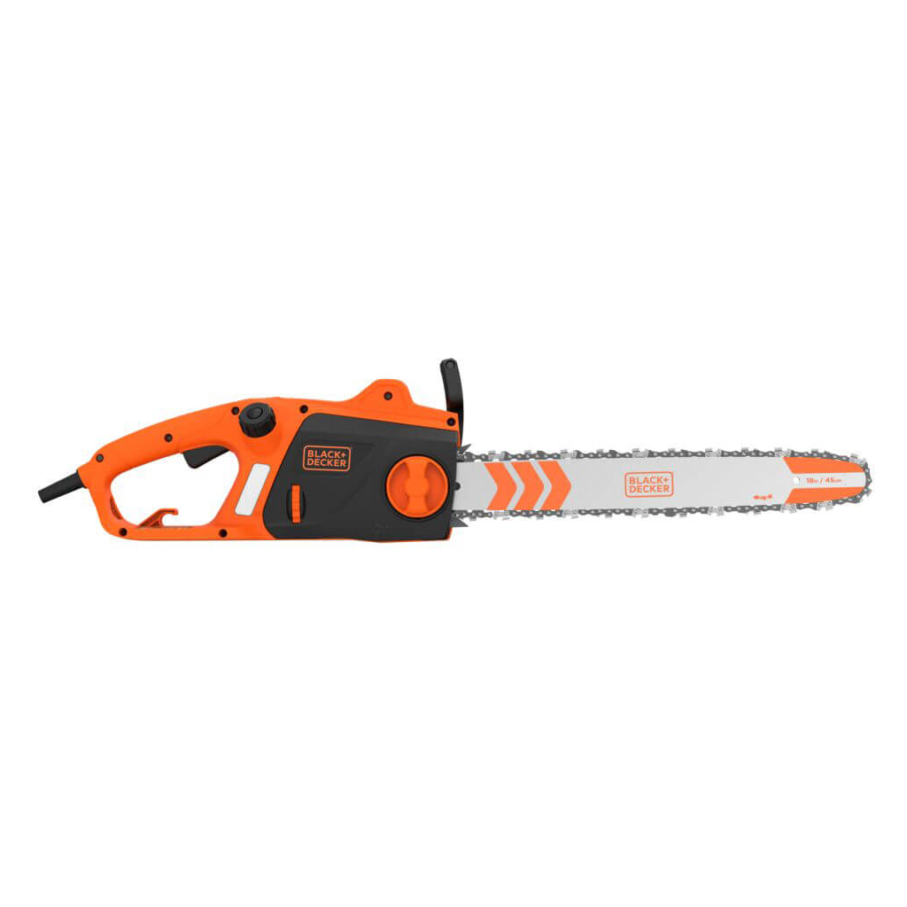 Ланцюгова пила Black&Decker 2.0 кВт, шина 45 см, швидкість 14,50 м/с, ланцюг 3/8' (BECS2245) - зображення 1