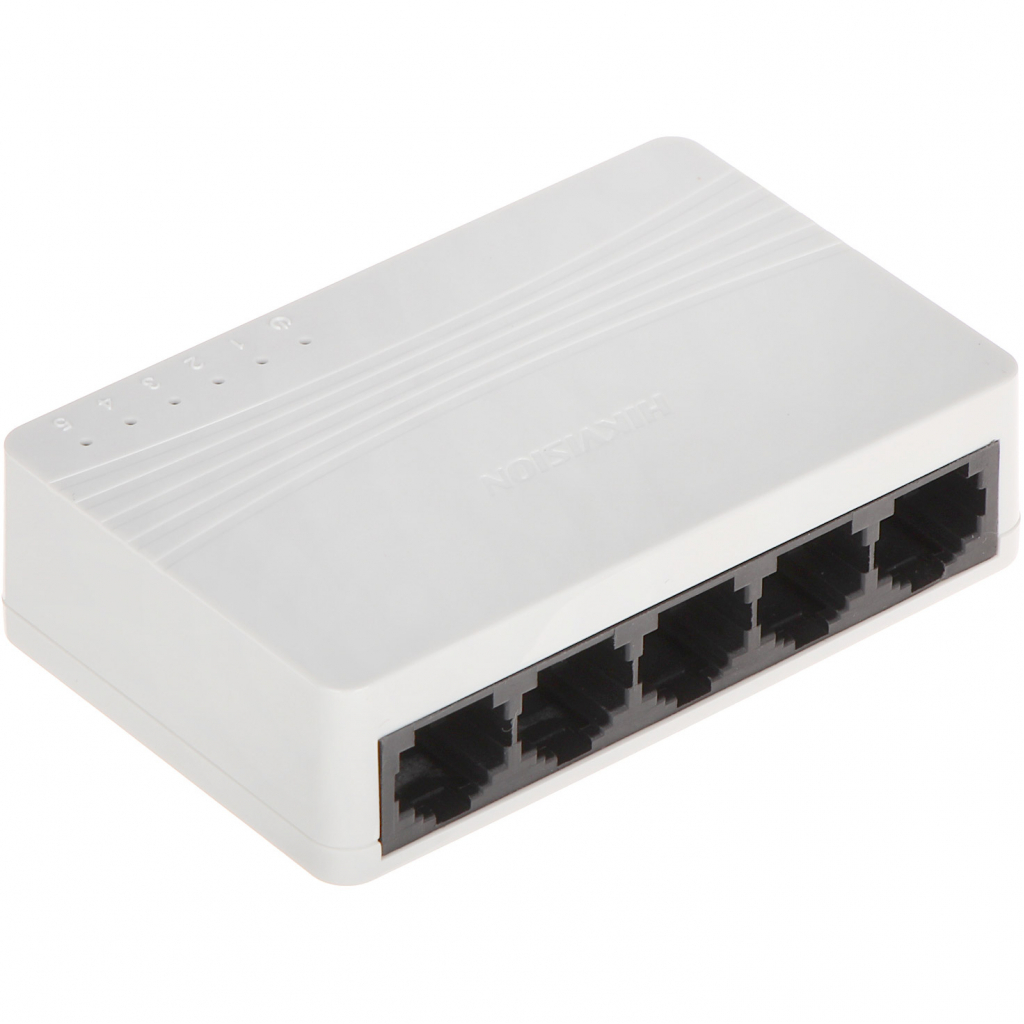 Комутатор мережевий Hikvision DS-3E0505D-E - зображення 3