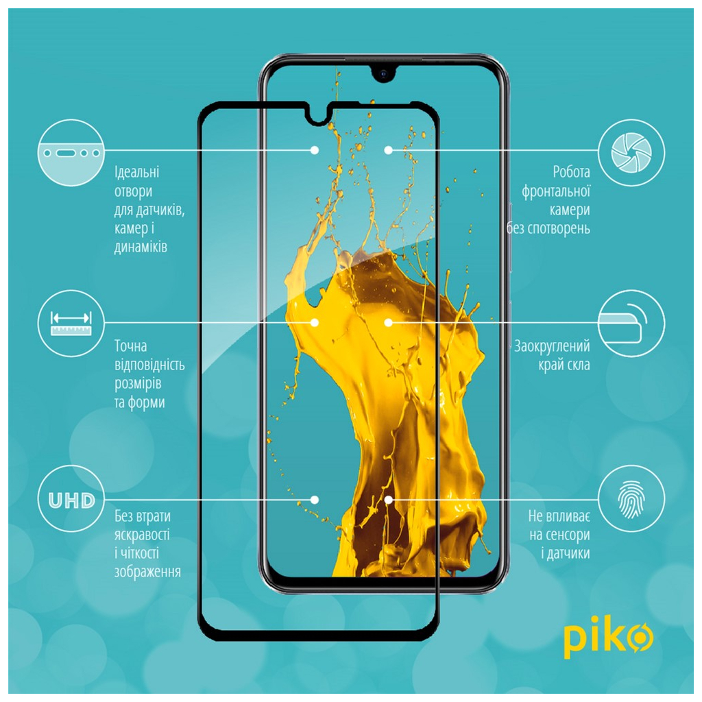 Скло захисне Piko Full Glue Infinix Note 11 (1283126529054) - зображення 3
