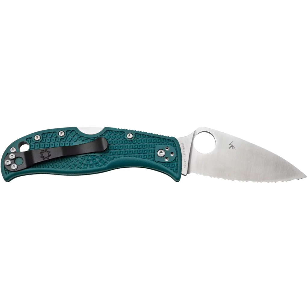 Ніж Spyderco Leafjumper Serrated Blue (C262SBLK390) - зображення 2