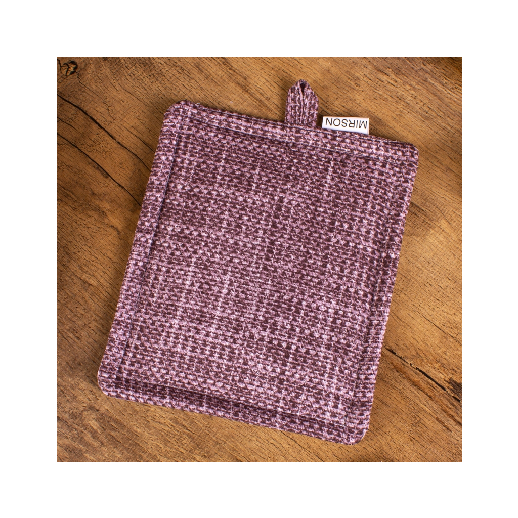 Кухонна прихватка MirSon рогожа/напівпанама №208 - Chocolate binding (2200006754091) - зображення 2