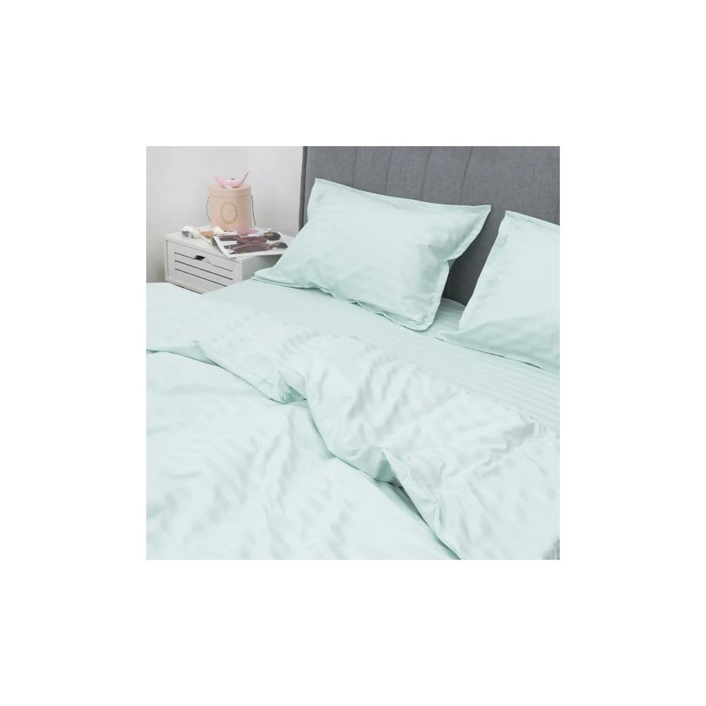 Постільна білизна Tiare 84 Сатин Страйп Кольоровий полуторний (84 Stripe_pl) - зображення 3