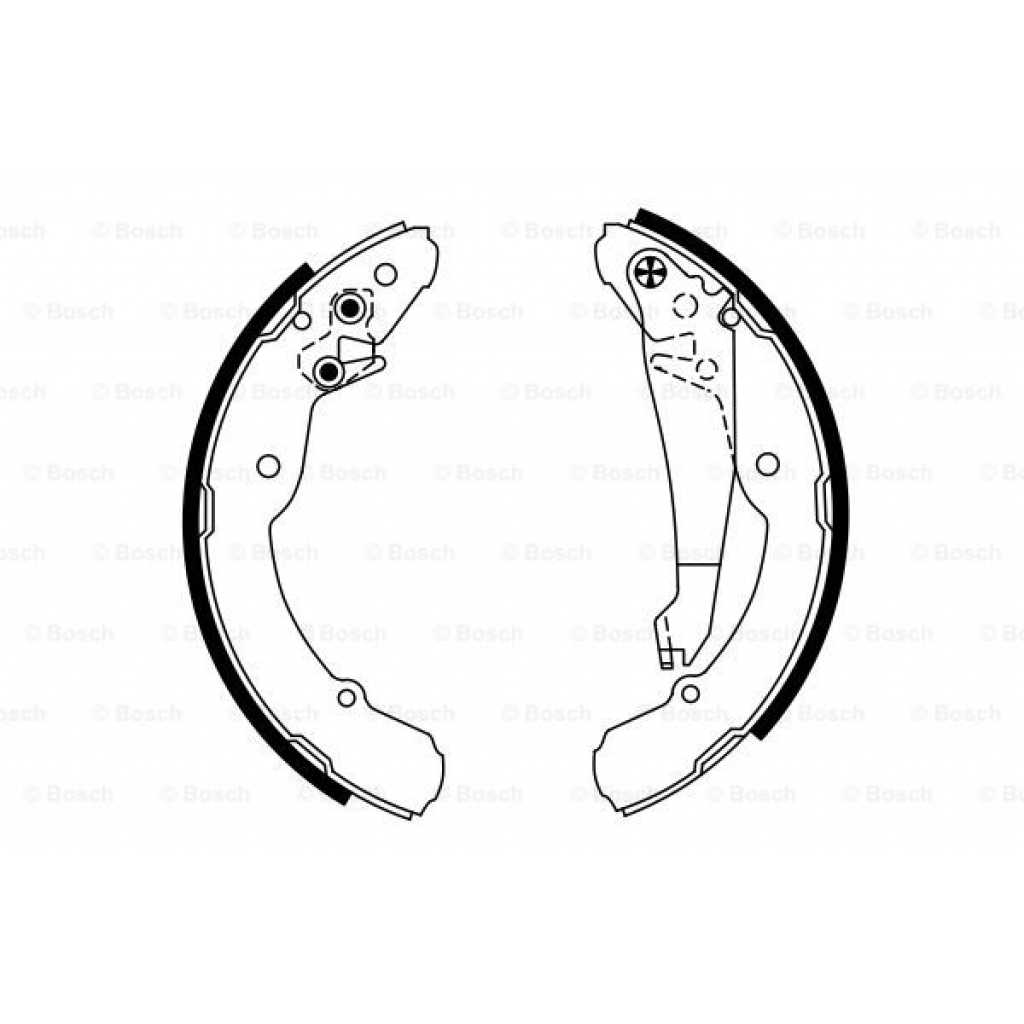 Гальмівні колодки Bosch 0 986 487 555 - зображення 5