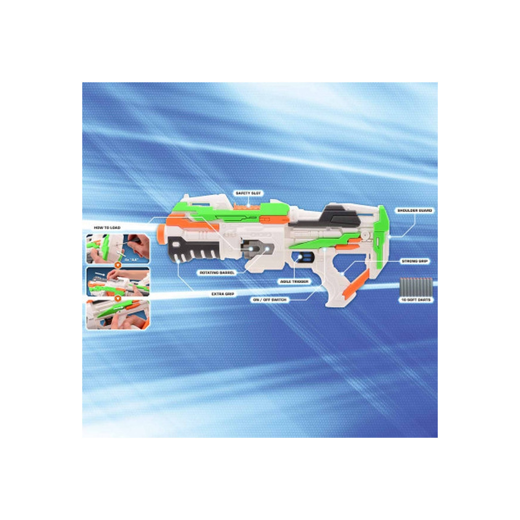 Іграшкова зброя Tack Pro Бластер Attack (6337448) - зображення 3