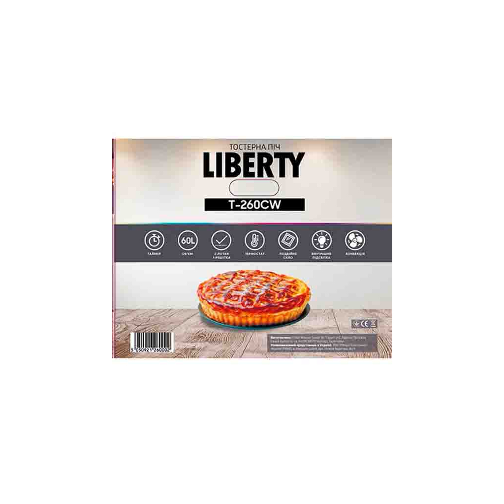 Електропіч Liberty T-260 CW - зображення 4