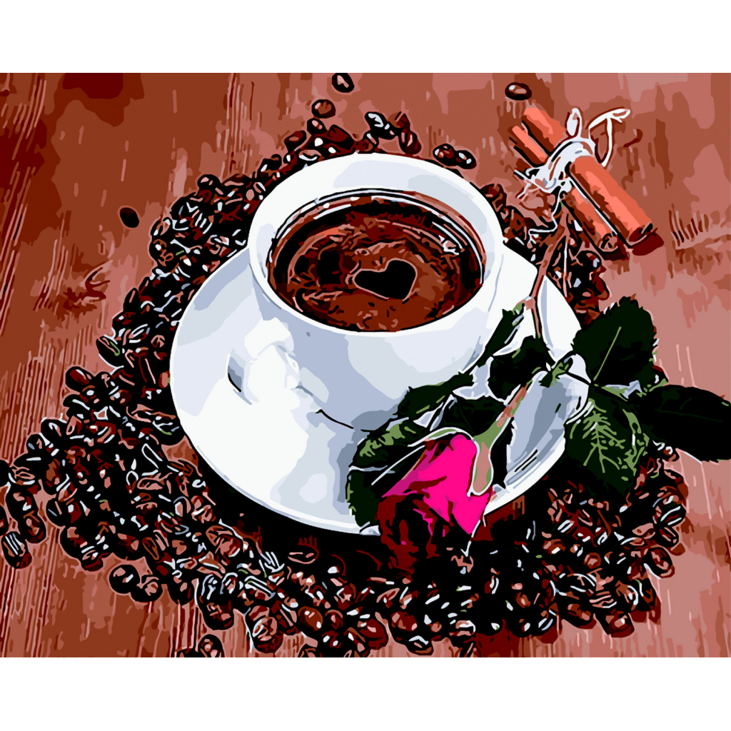 Картина по номерам ZiBi Кава 40*50 см ART Line (ZB.64193) - зображення 1