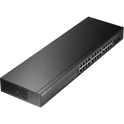 Комутатор мережевий ZyXel GS1900-24 (GS1900-24-EU0101F) - зображення 3