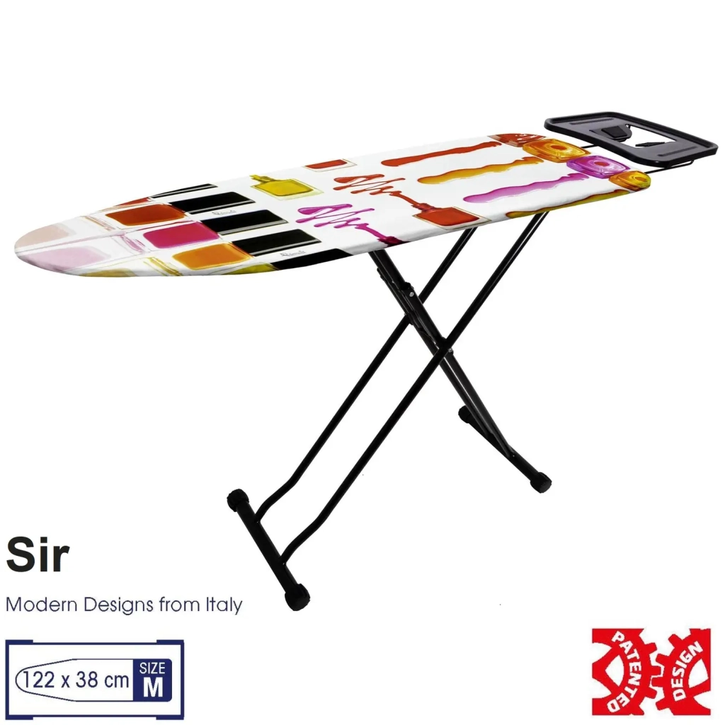 Прасувальна дошка Casa Si Sir 122x38 Black/Red Laquer (CS93575R266) (DAS302404) - зображення 3