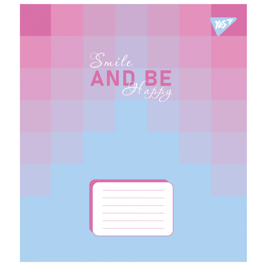 Зошит Yes Smile and be happy А5 48 аркушів лінія (767392) - зображення 2
