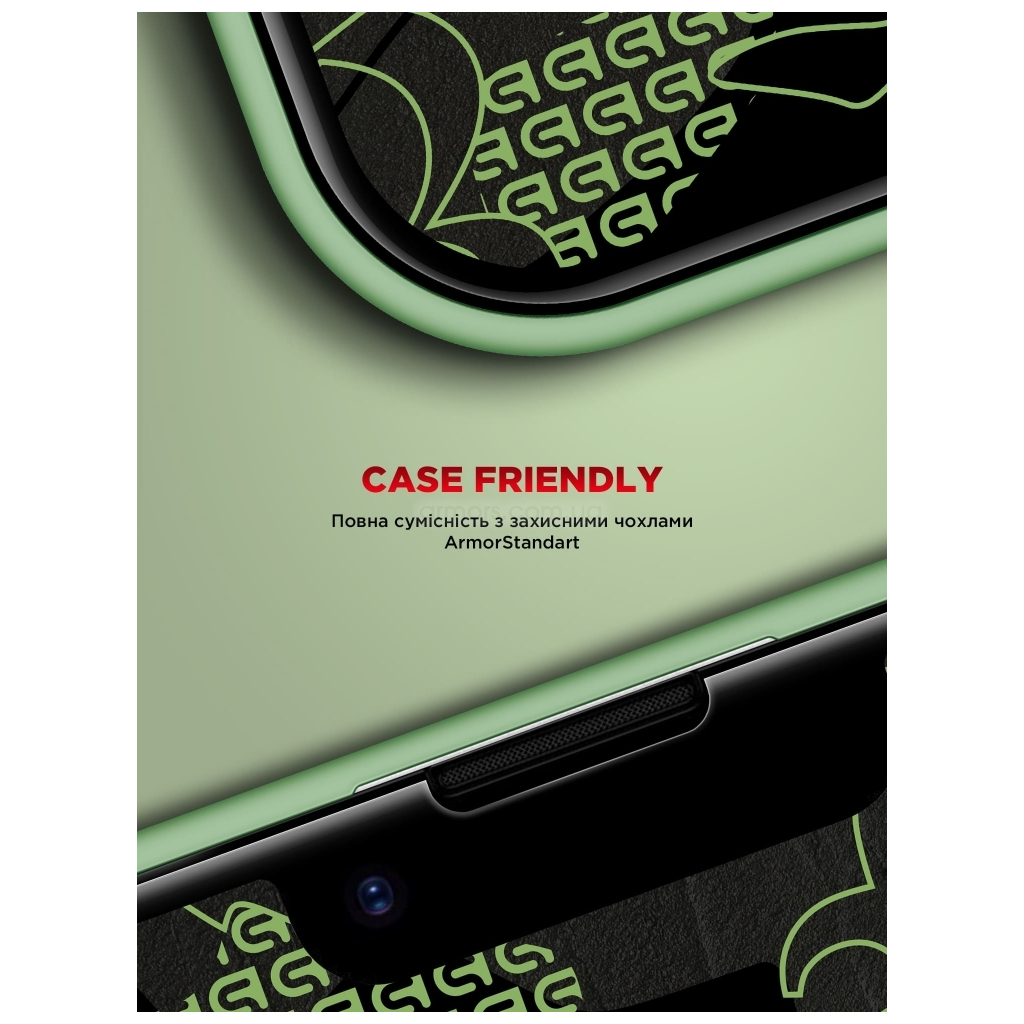 Скло захисне Armorstandart Icon Apple iPhone 16e / 14 / 13 / 13 Pro Black (ARM79553) - изображение 7