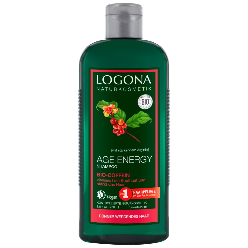 Шампунь Logona Зміцнення та Ріст для волосся з віковими змінами 250 мл (4017645032156) - зображення 1