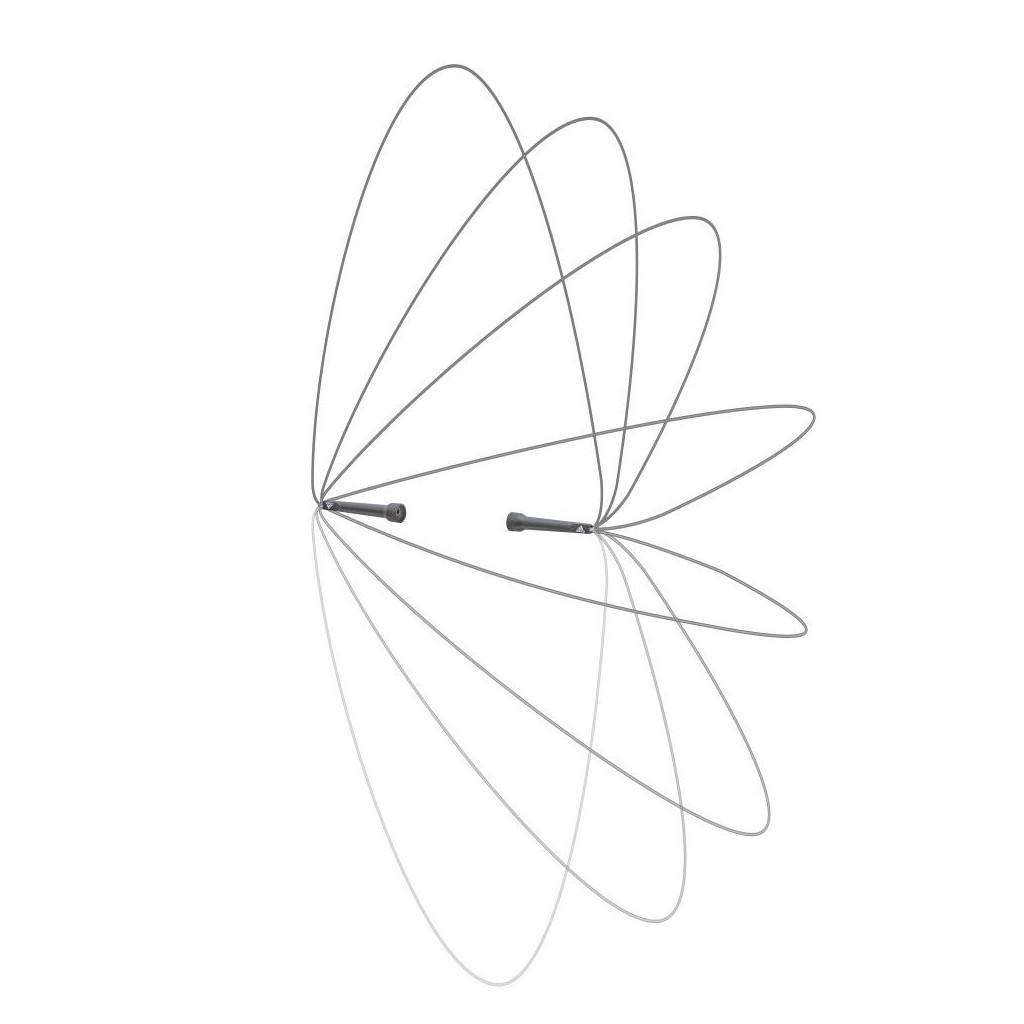 Скакалка Adidas Essential Skipping Rope ADRP-13011 2,8 м Сірий (885652022057) - изображение 7