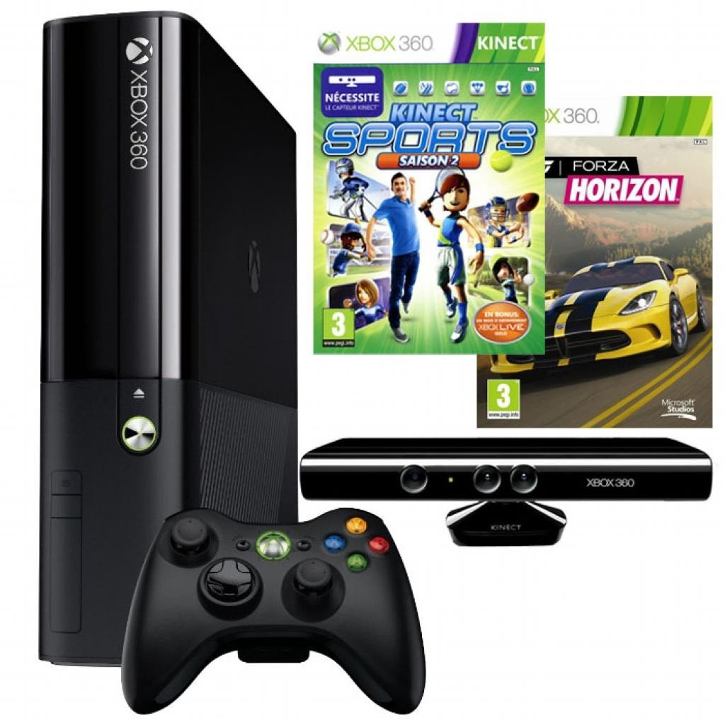 Ігрова консоль Microsoft X-Box SLIM 250GB+ Kinect + Forza Horizon (BUNDLE/KS2/FH/1M LIVE) - зображення 1