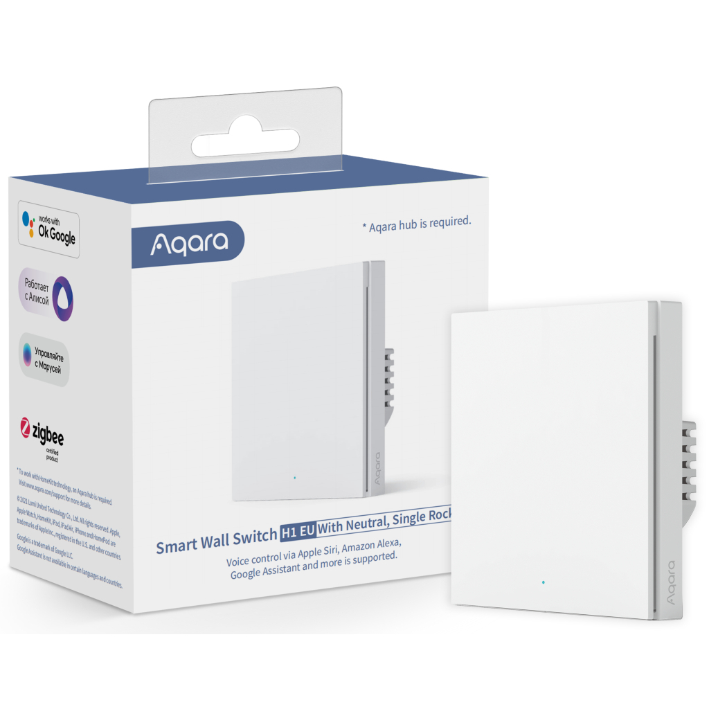 Розумний вимикач Aqara H1 (WS-EUK03) - изображение 6