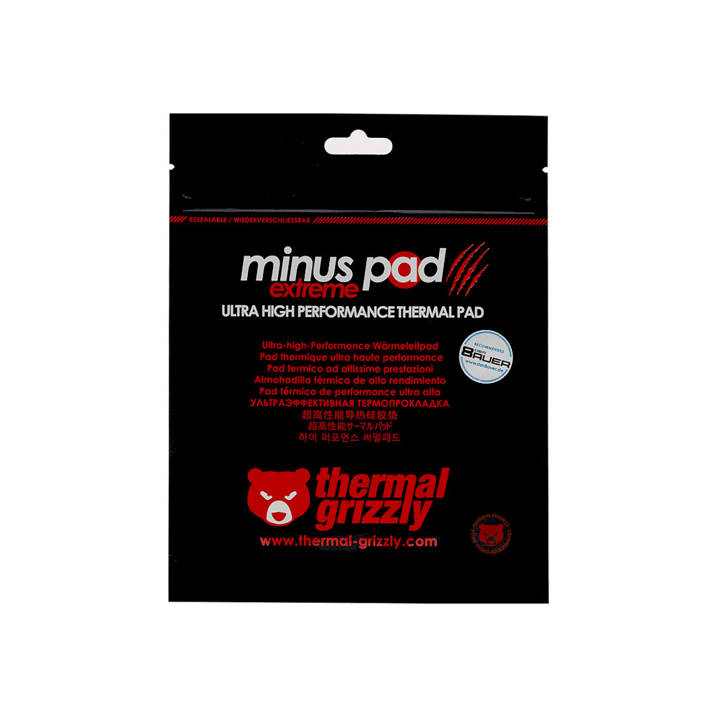 Термопрокладка Thermal Grizzly Minus Pad Extreme 120x20x0.5 mm (TG-MPE-120-20-05-R) - зображення 3