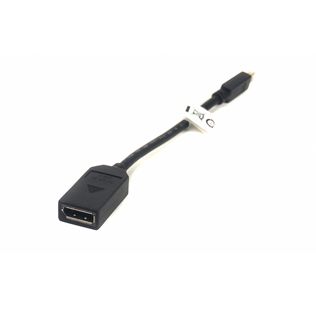 Перехідник mini DisplayPort (Thunderbolt) M — DisplayPort F 0.2m PowerPlant (CA910472) - зображення 1