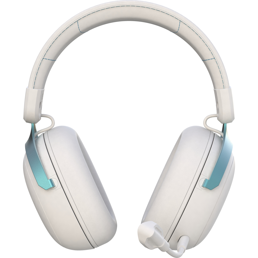 Навушники GamePro Asgard Freya Pro Wireless White/Blue (HSW201WB) - зображення 2
