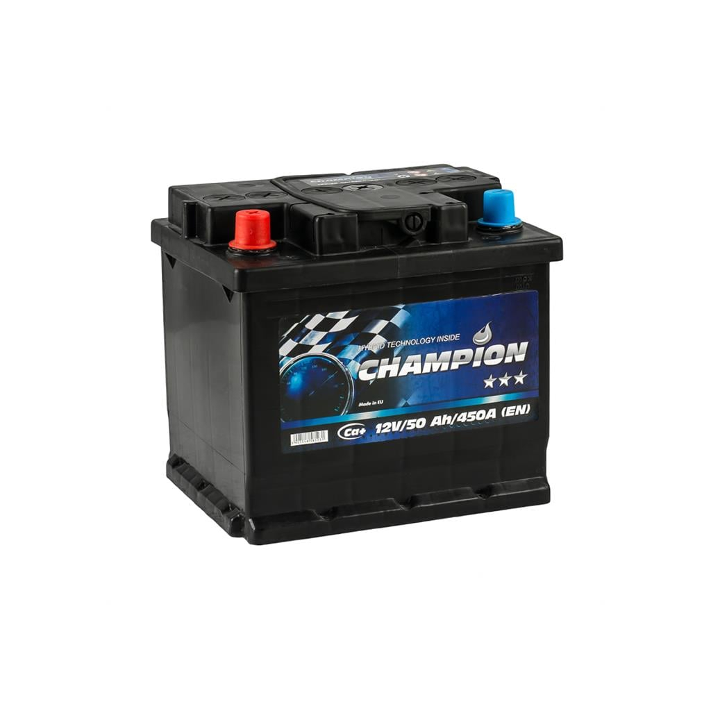 Акумулятор автомобільний Champion Black 50 Ah/12V (CHB50-1) - зображення 2