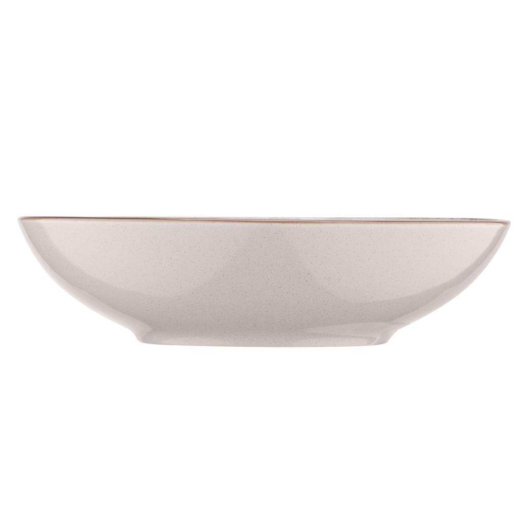 Тарілка Ardesto Apulia, 820мл, 20.8см, кераміка, сірий (AR2921AG) - зображення 3