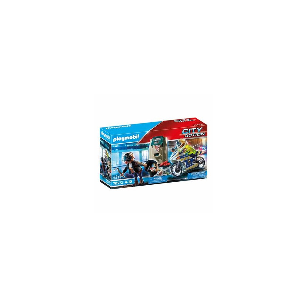 Конструктор Playmobil City Action Банківський грабіжник (70572) - зображення 1