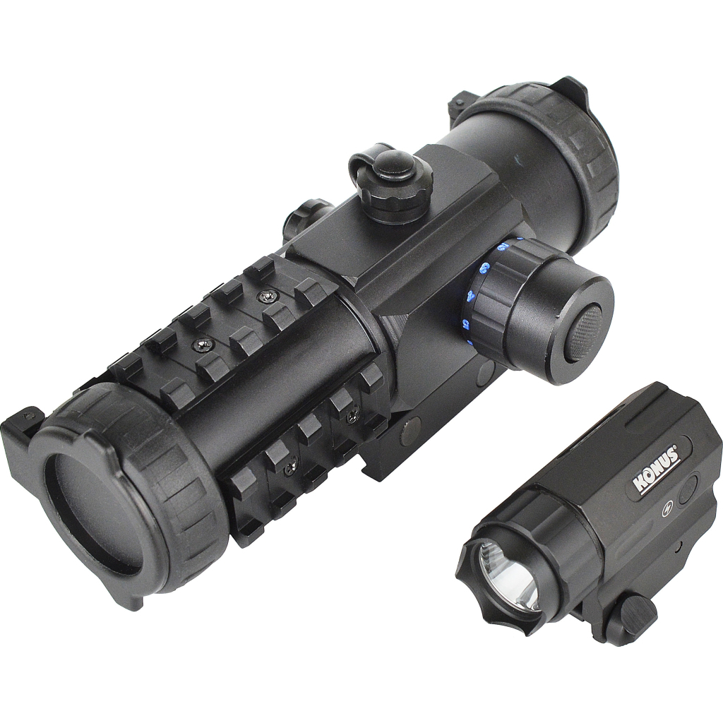 Ліхтар Konus Konuslight-TL (360 Lm) Weaver/Picatinny/Quick Detach (3940) - зображення 4