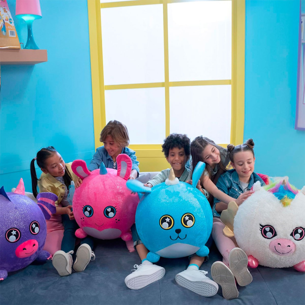 М'яка іграшка Biggies серії Fantasy - Рожевий Кролик (надувна іграшка, насос) (BIG001-RA) - зображення 2