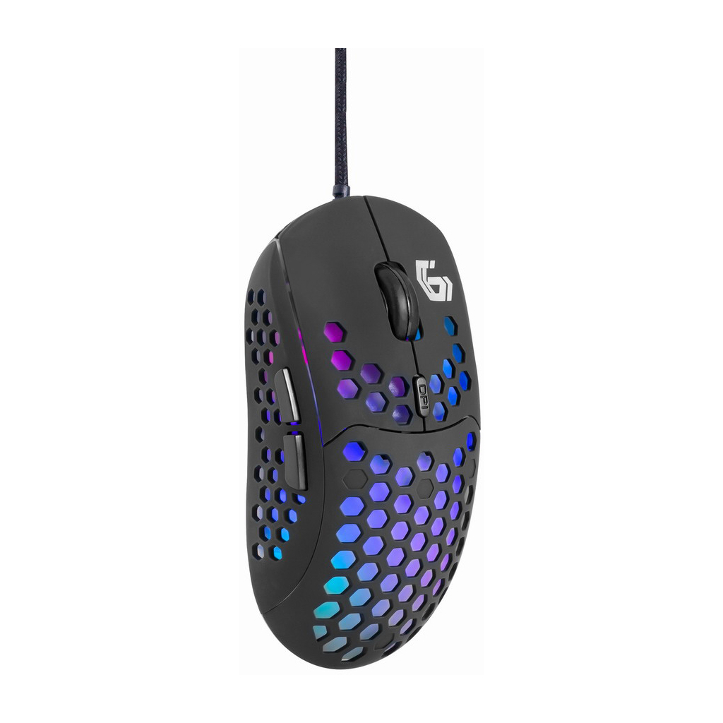 Мишка Gembird Ragnar RX400 USB RGB Black (MUSG-RAGNAR-RX400) - зображення 2
