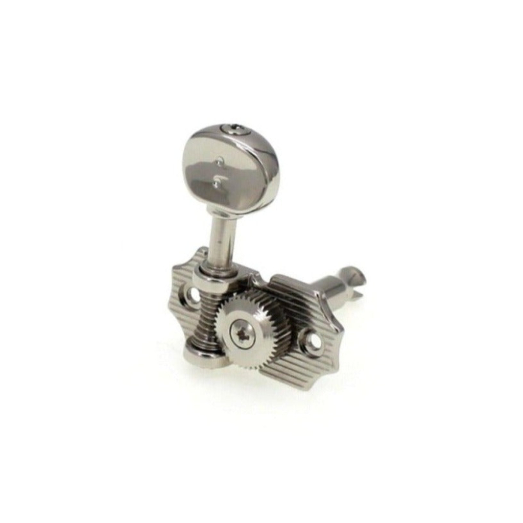 Кілки для гітари Graph Tech PRN-4324-N0 Ratio Electric 3+3 Waffle, Vin. Nickel (235515) - зображення 1