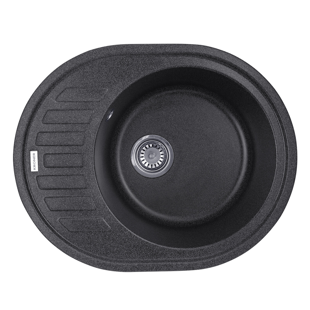 Мийка кухонна Kroner KompositGRB-6250 (CV027416) - зображення 1