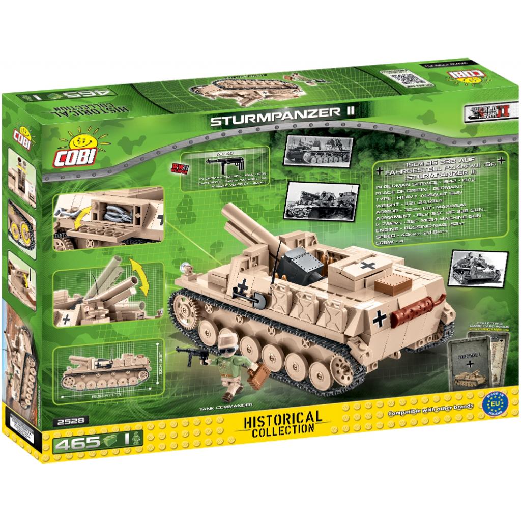 Конструктор Cobi САУ Штурмпанцер II Бізон 465 деталей (COBI-2528) - зображення 4