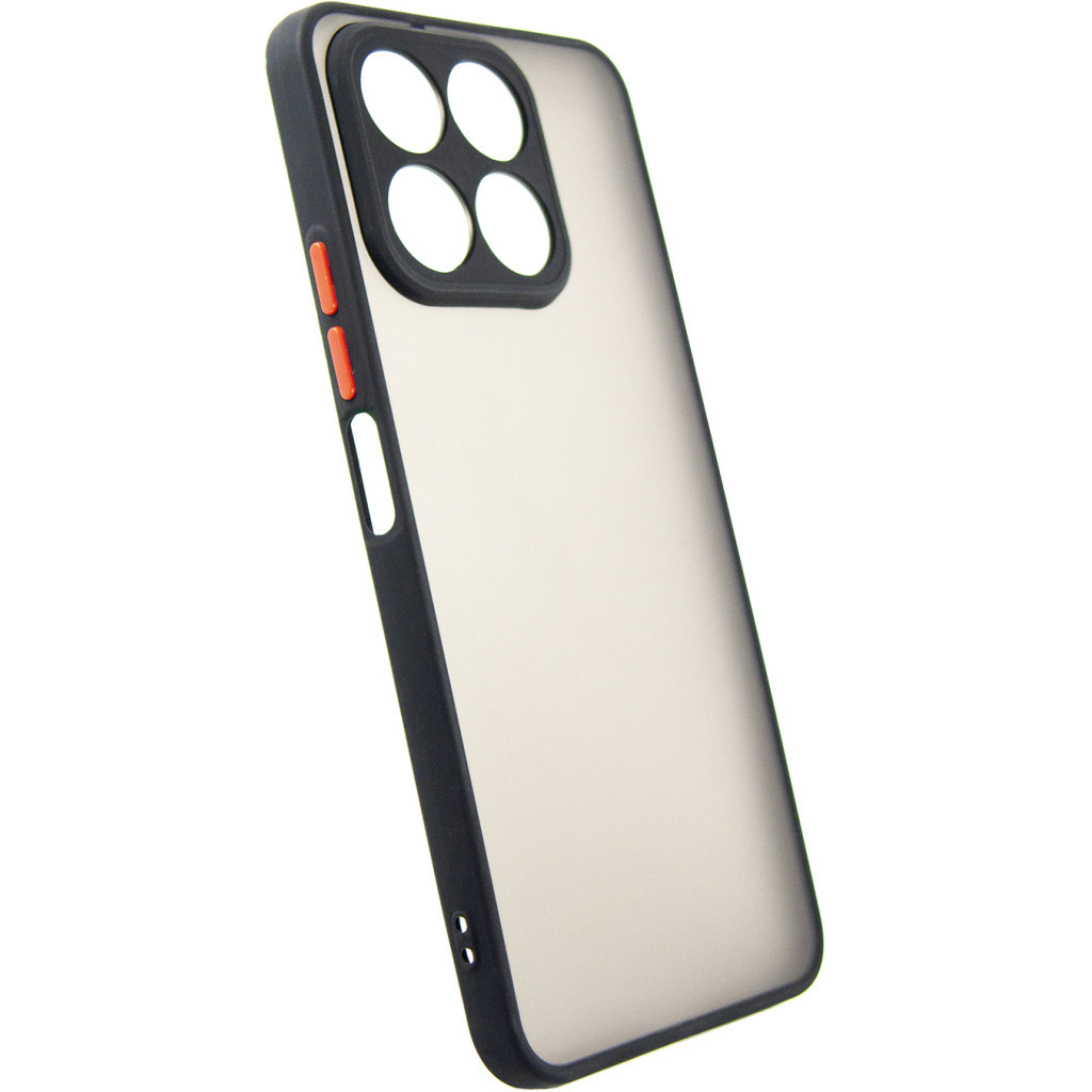 Чохол до мобільного телефона Dengos Matte HONOR X8a (black) (DG-TPU-MATT-138) - зображення 2