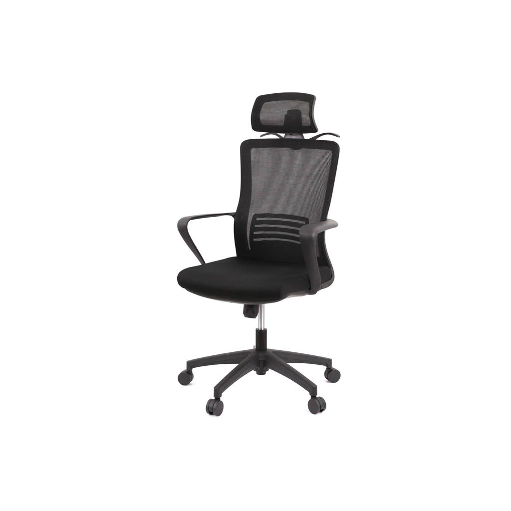 Офісне крісло Аклас Прато Tilt (8020A) Чорний (Чорний) (00136013) - зображення 1