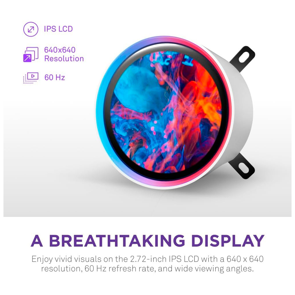 Система рідинного охолодження NZXT Kraken Elite RGB 360mm AIO (RL-KR36E-W2) - зображення 9