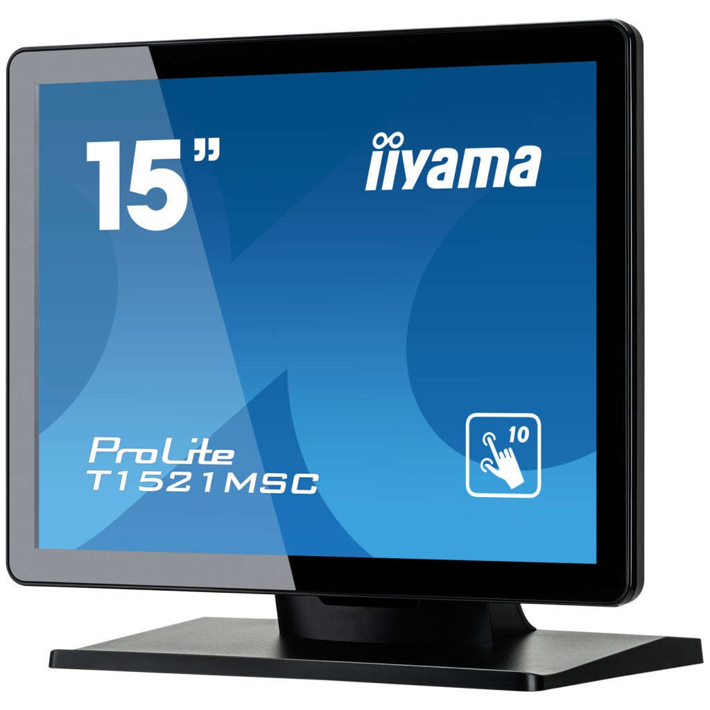 Монітор iiyama T1521MSC-B1 - зображення 3