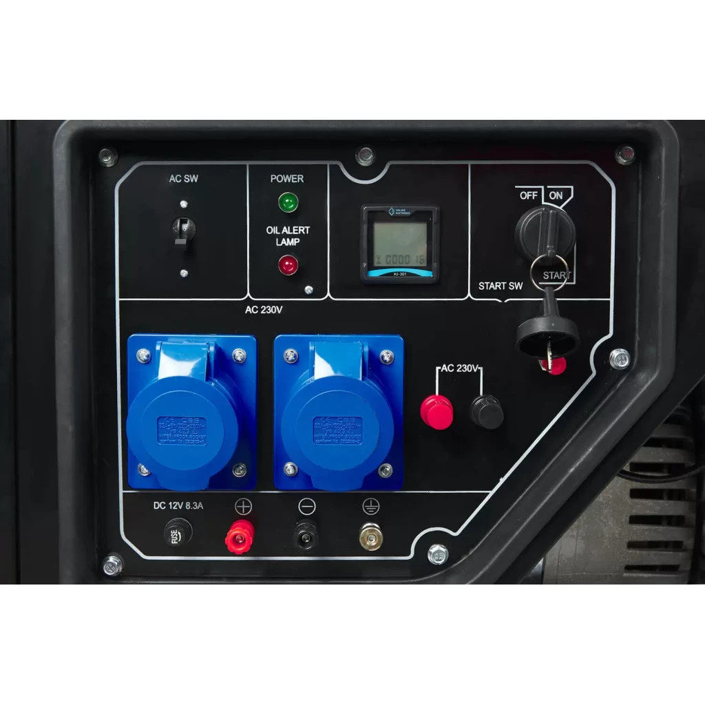 Генератор Enersol SKD-10 9 кВА однофазний (SKD-10EB) - зображення 9