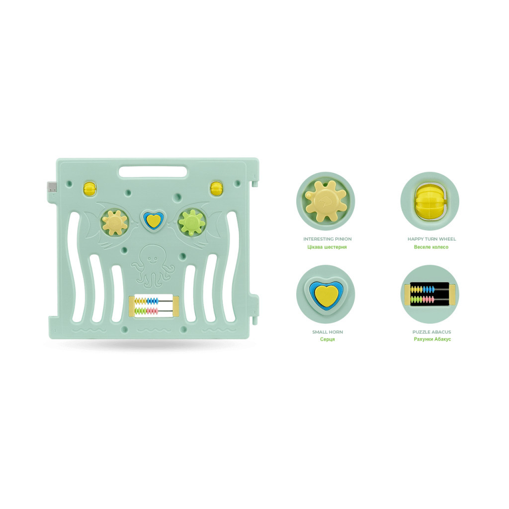 Дитячий манеж XoKo Play Pen Ocean Series 175х175 см (A16) - зображення 5