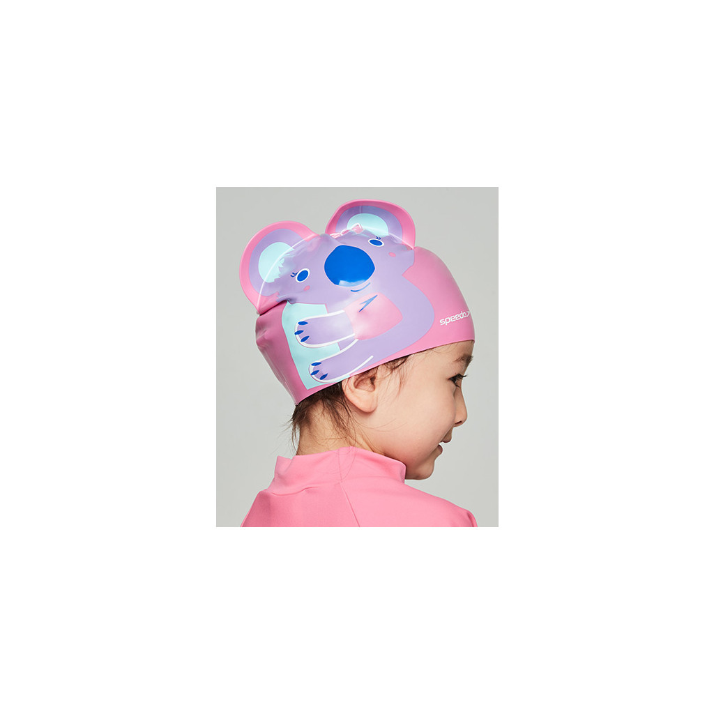 Шапка для плавання Speedo Koala Prt Character Cap IU рожевий, пурпурний 8-12240D681 OSFM (5053744486321) - зображення 2