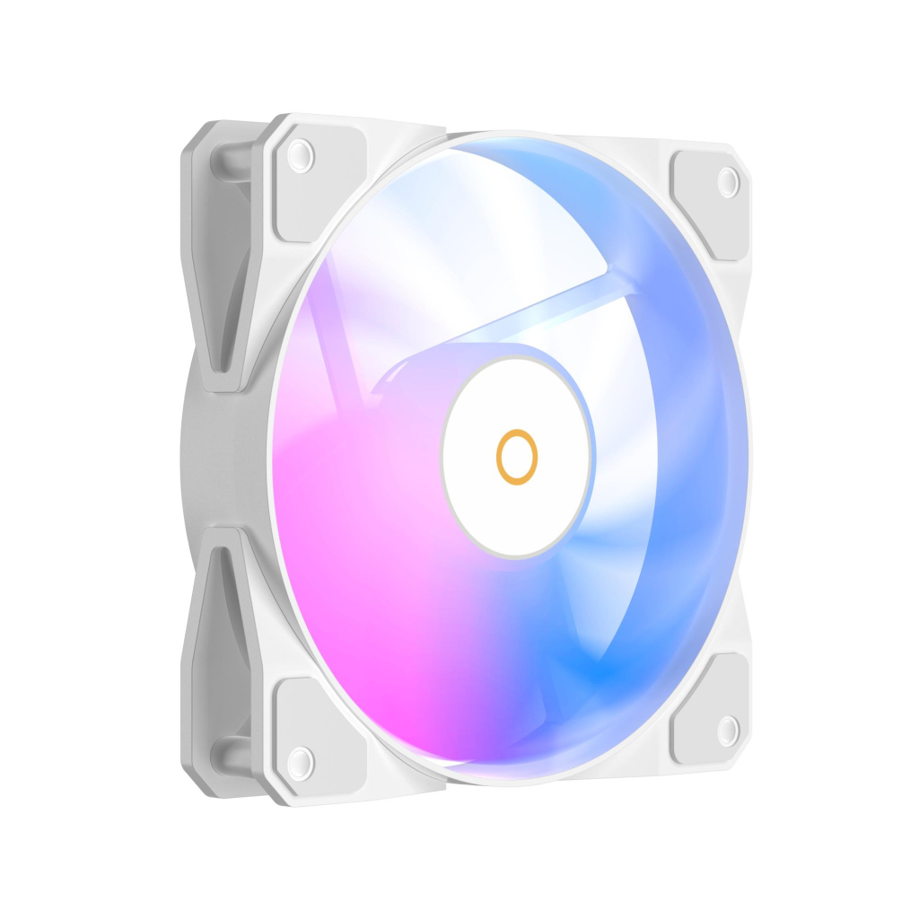 Кулер до корпусу OCYPUS BETA F12 WH ARGB REVERSE BLADE (BETA-F12-WH1AM01X-GL) - зображення 1