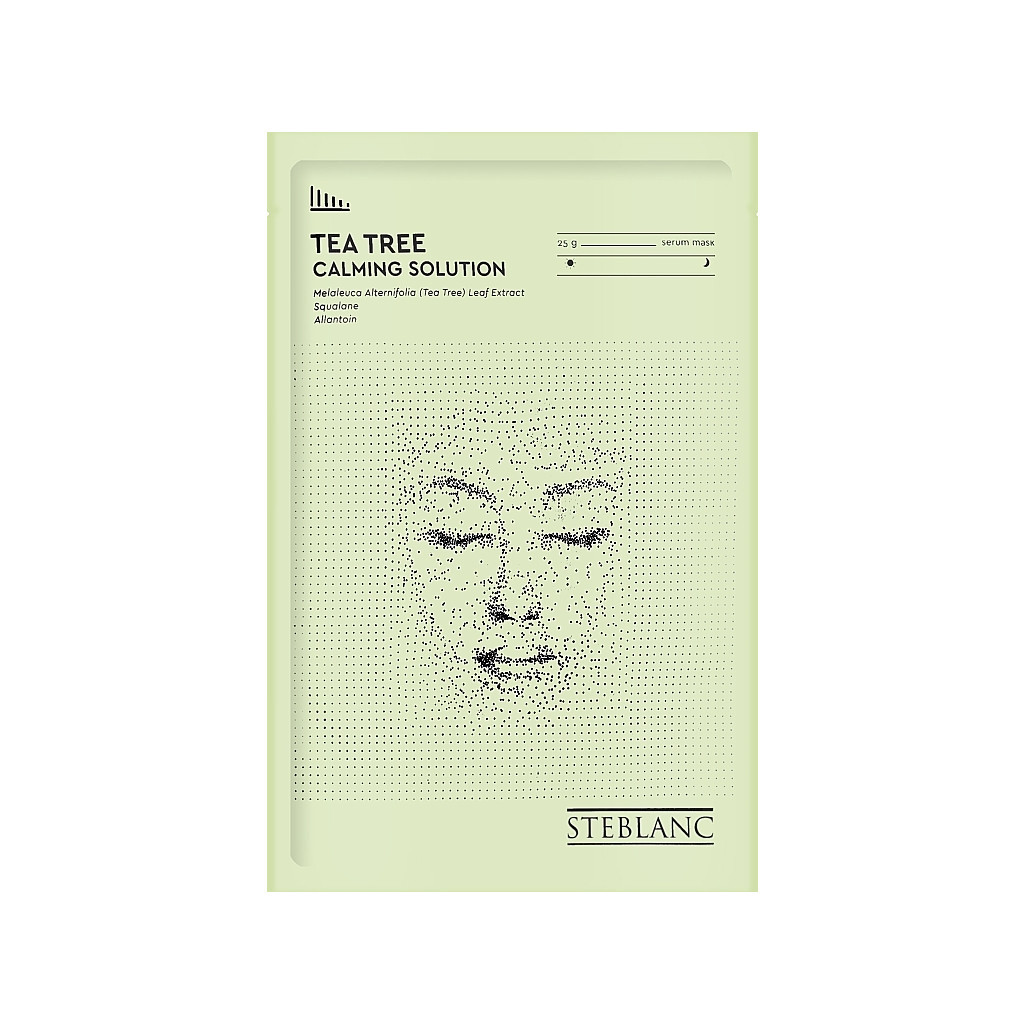 Маска для обличчя Steblanc Tea Tree Calming Solution 25 г (8809663752828) - зображення 1