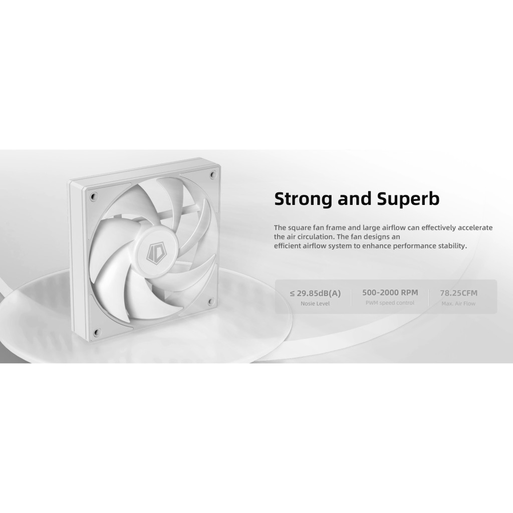 Кулер до корпусу ID-Cooling AF-125-W TRIO - изображение 12