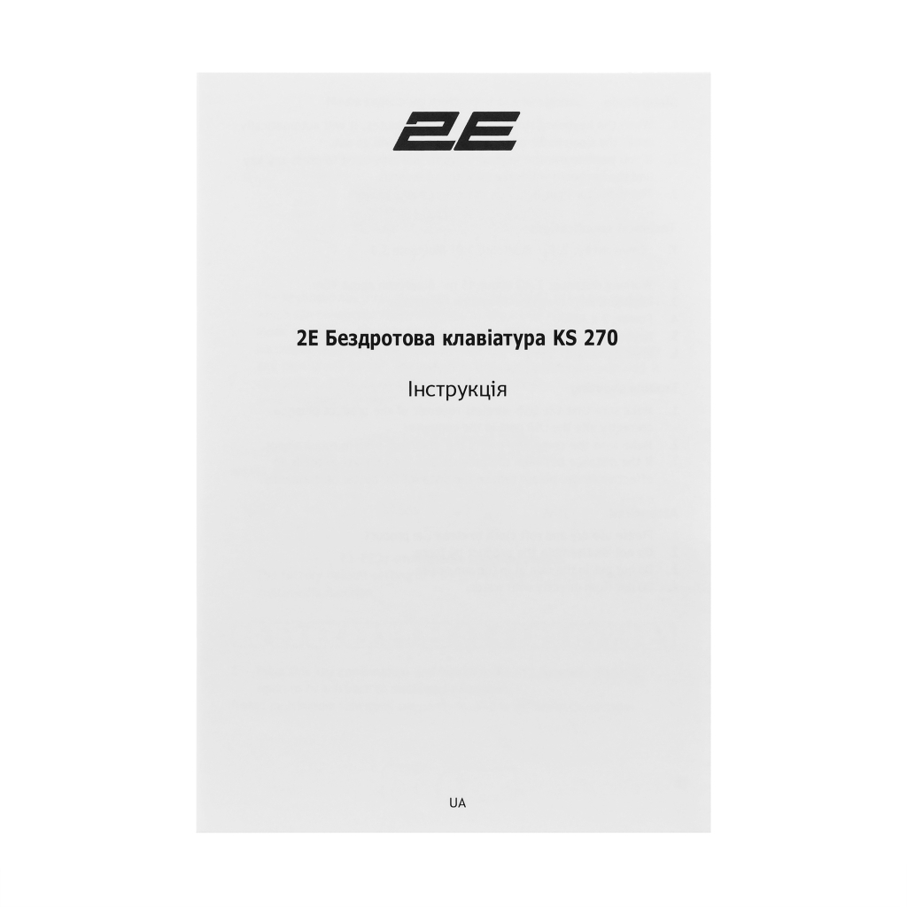 Клавіатура 2E KS270 109key Wireless UA Rose/White (2E-KS270WBPN_UA) - зображення 11