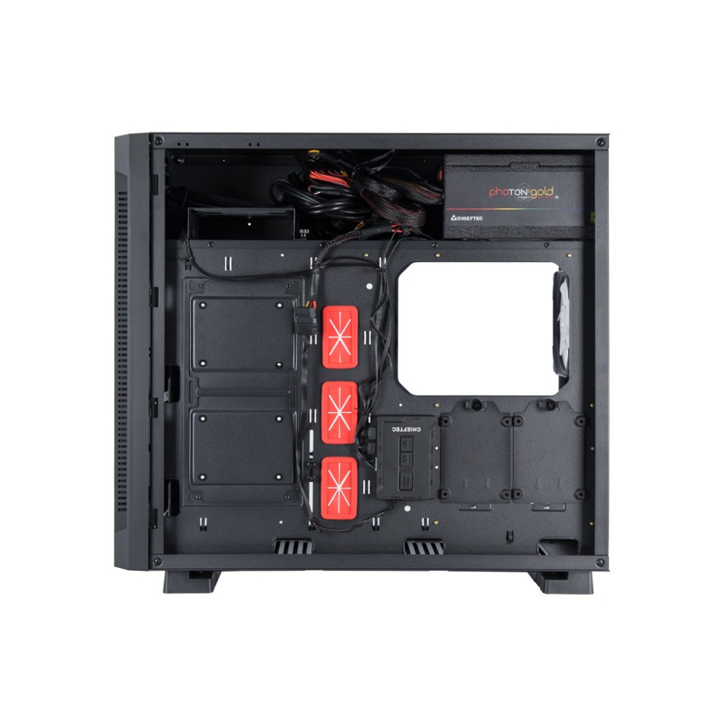 Корпус Chieftronic G1 Tempered Glass Edition (GR-01B-OP) - зображення 5