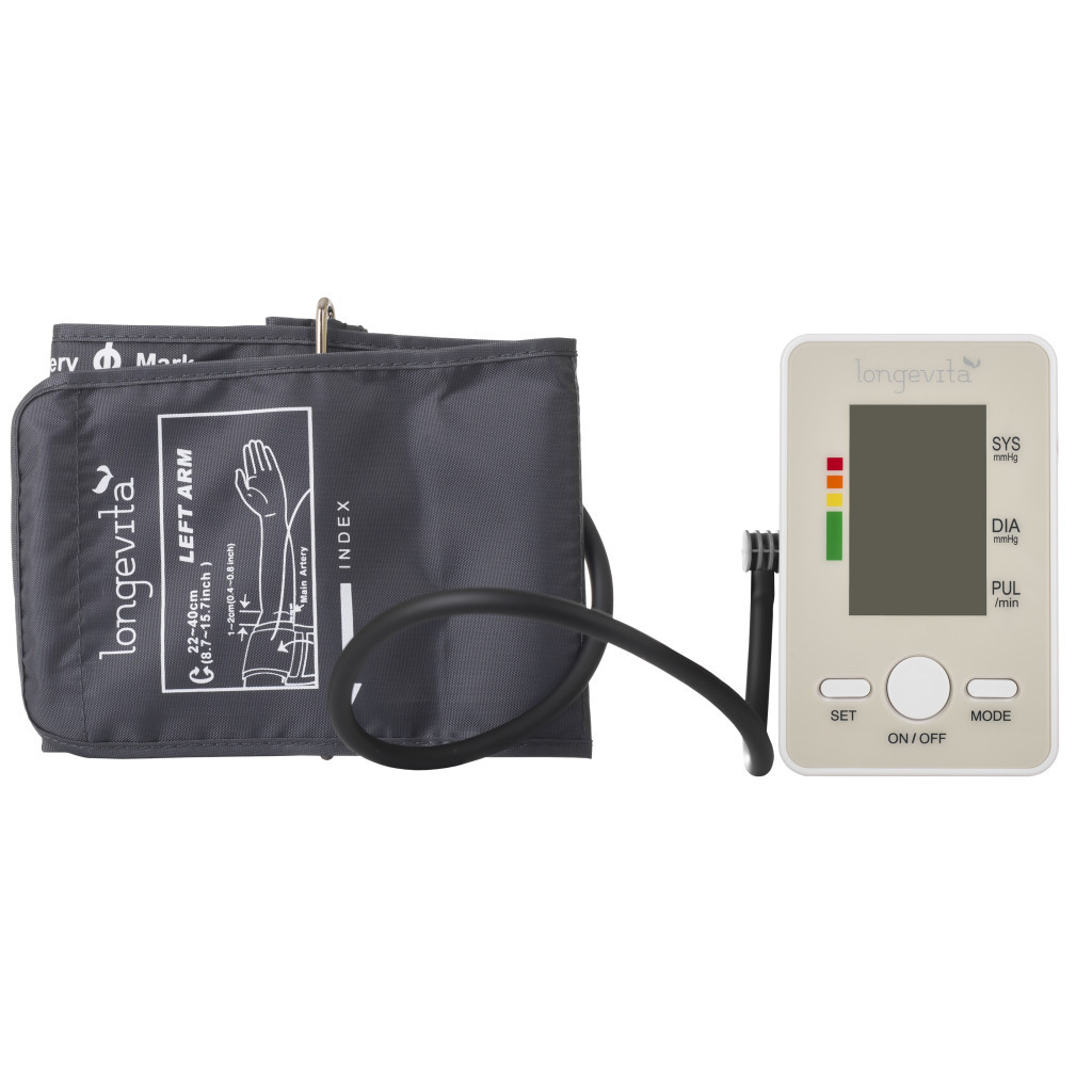 Тонометр Longevita Авт.вимір.артер.тиску LONGEVITA BP-102 Авт. вимір. артер. тиску (BP-102) - изображение 10