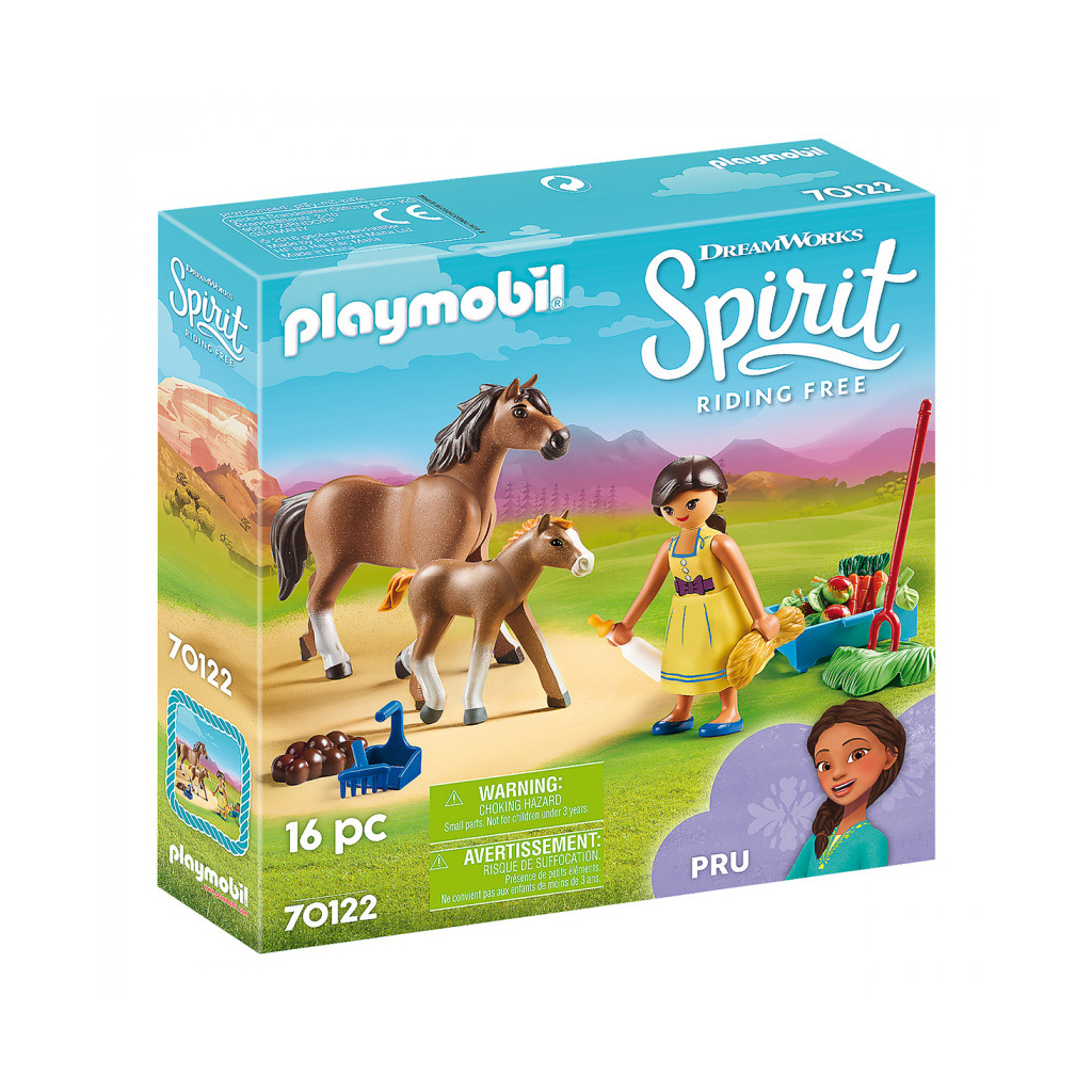 Конструктор Playmobil Пру з конем і лошам (6336564) - зображення 1