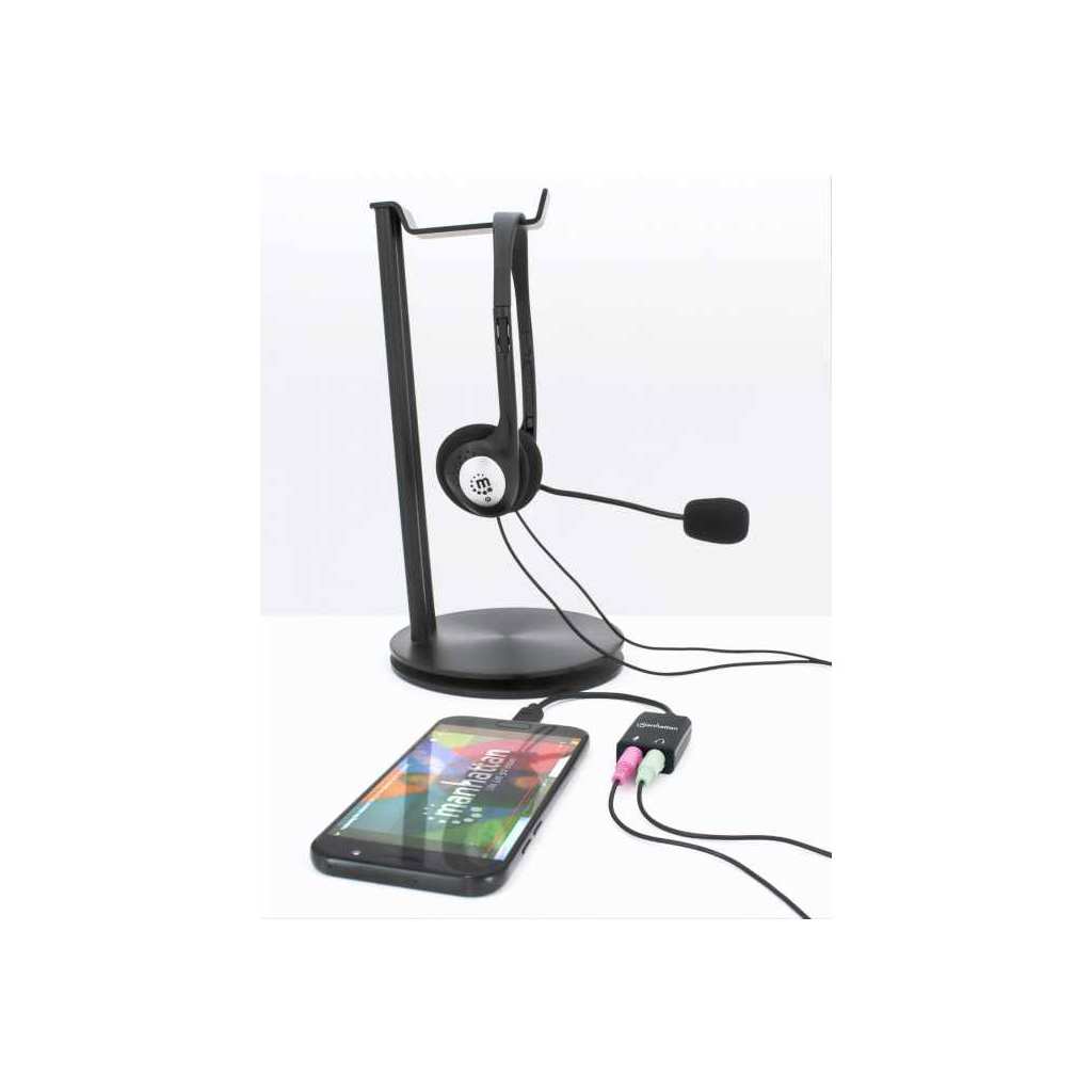 Звукова плата Intracom USB Type-C, 2.1 Channel Manhattan (153317) - изображение 6