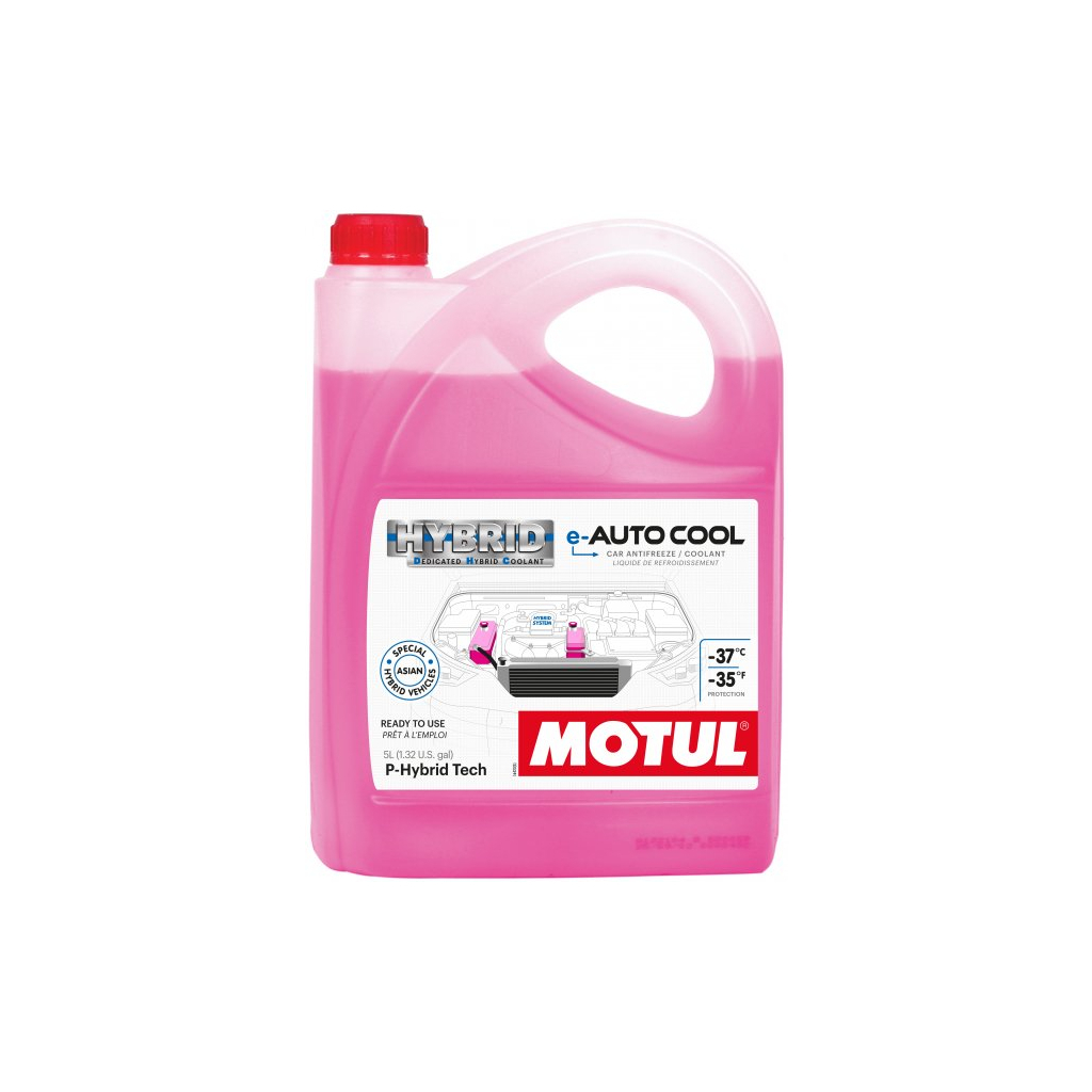 Антифриз MOTUL E-AUTO COOL -37C 5 л (820206) - зображення 1