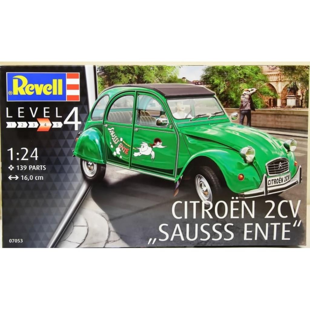 Збірна модель Revell Автомобіль Citroen 2CV Sausss Ente 1:24 (7053) - зображення 1