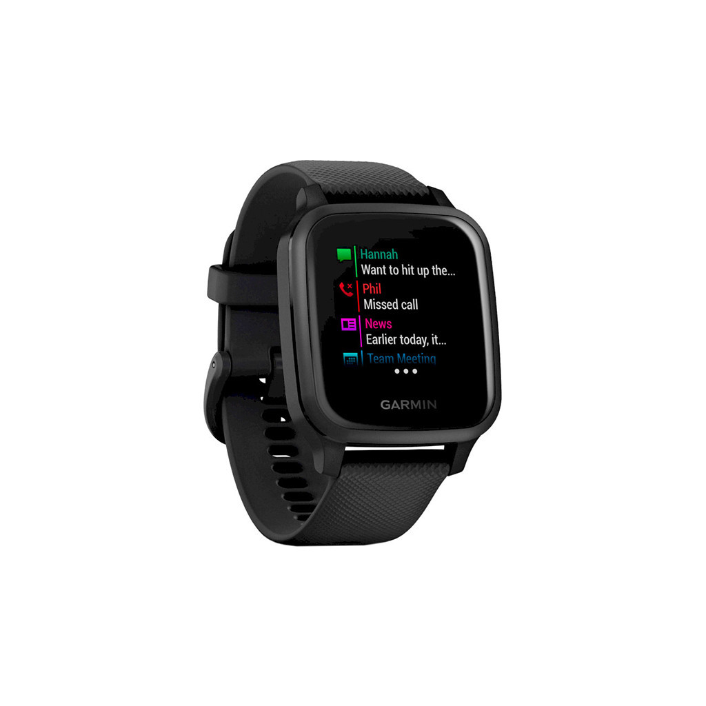 Смарт-годинник Garmin Venu Sq, Music, Black/Slate (010-02426-10) - зображення 3